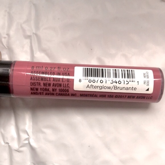 NEW Lot of 2x [Avon] True Color Lip Glow Lipgloss Cream in Afterglow Pink - Picture 6 of 6